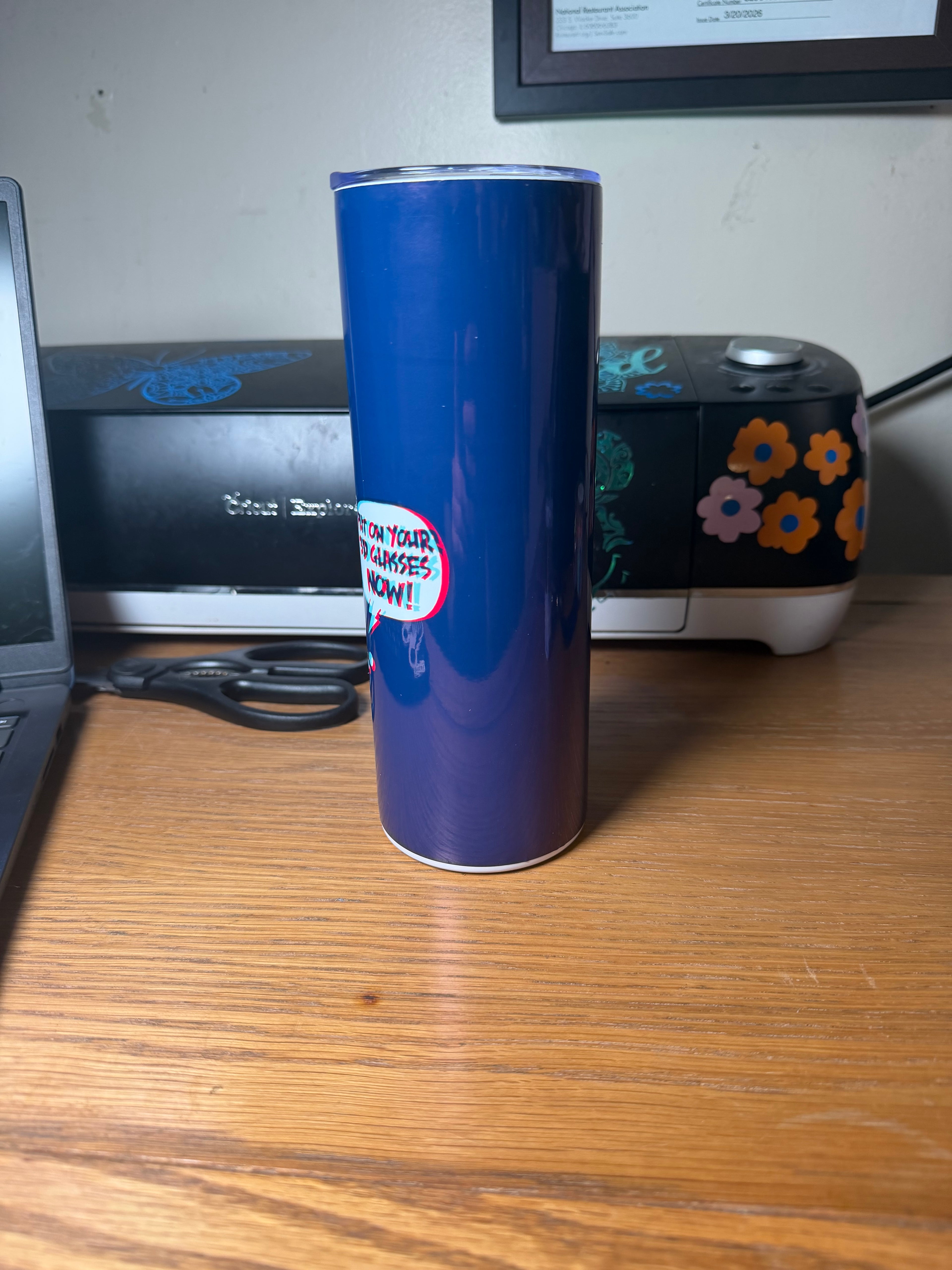 20oz 3D Shark Tumbler